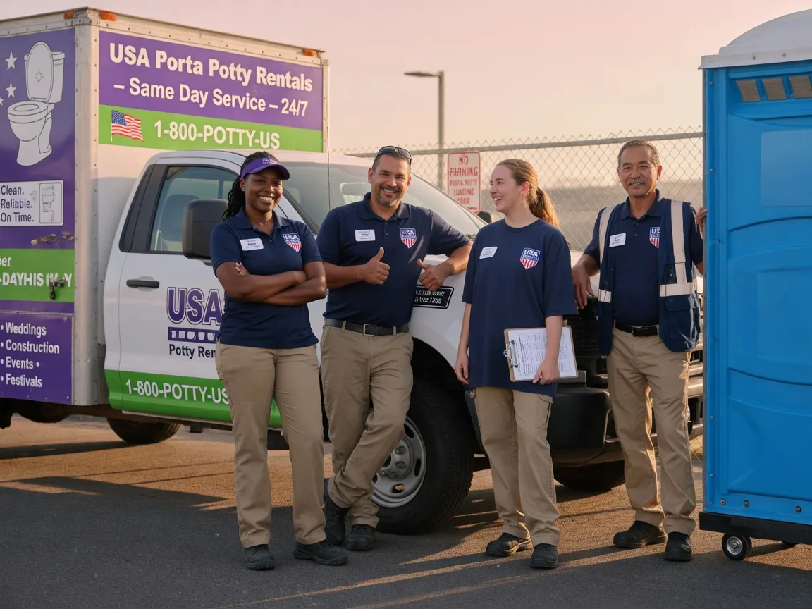 Porta Potty Rental company in Highlands Ranch, CO